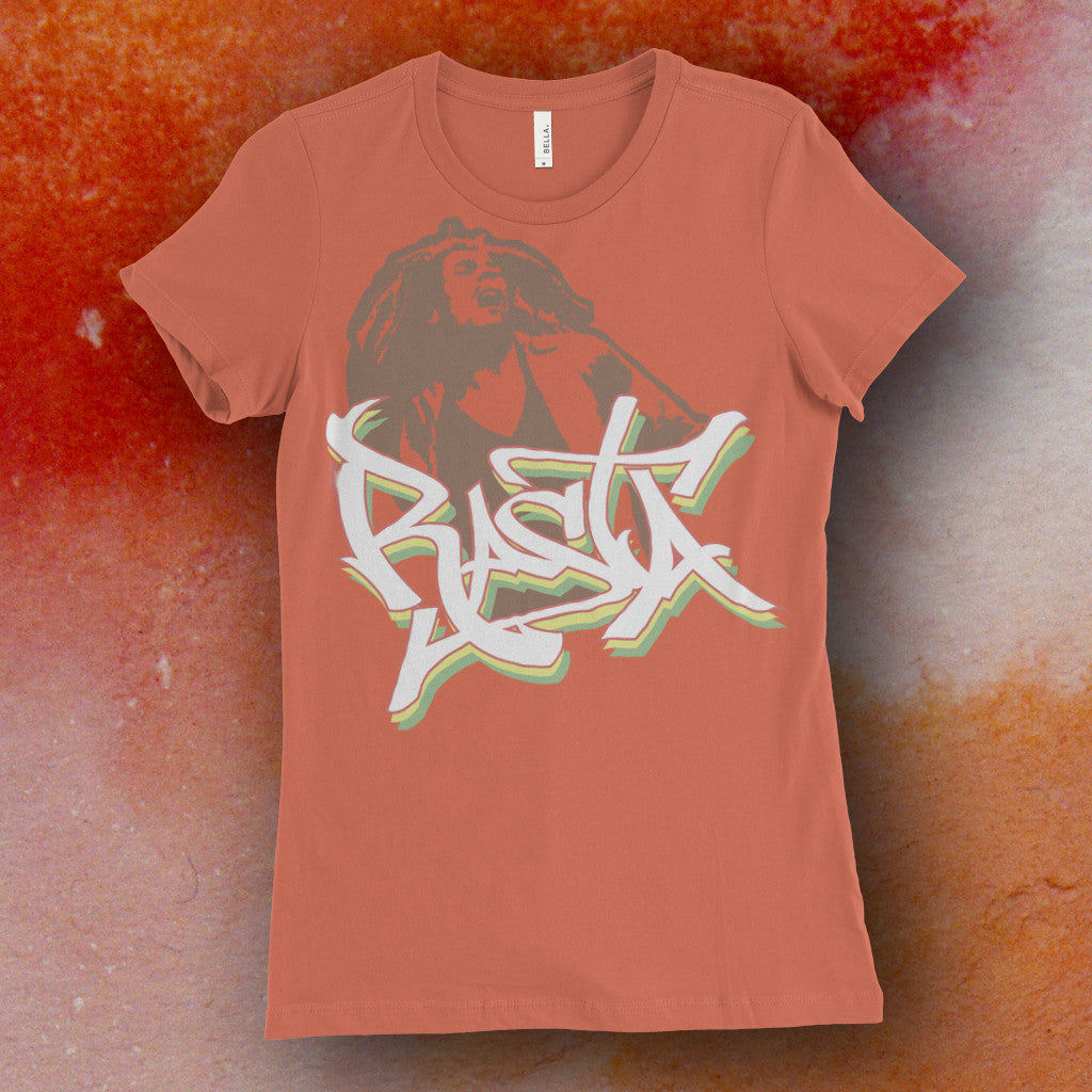 Bob Marley Inspired RASTA Screen Printed T-Shirt