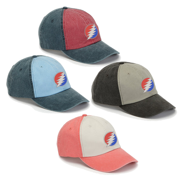 DeadCo Bolt Embroidered on Adams and Econscious Caps!