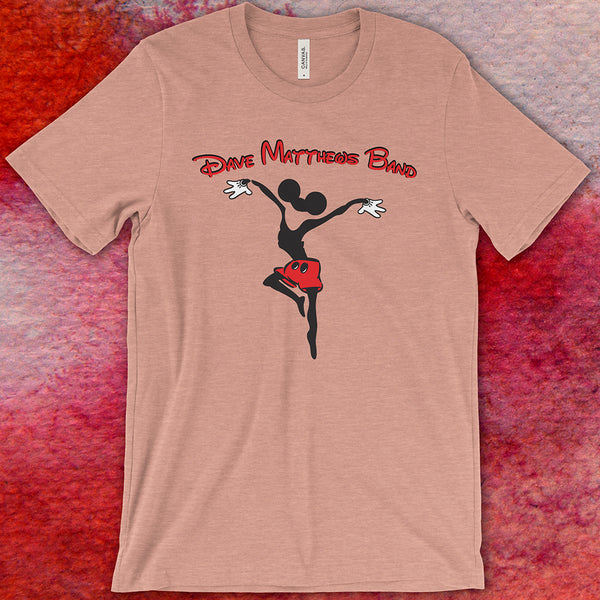 DMB Inspired Screen Printed "Mickey" T-Shirt