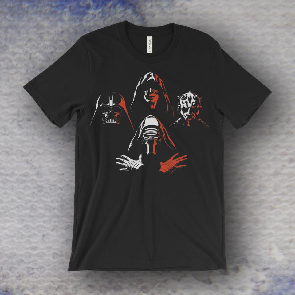 Donna Star Wars Darth Vader Dark Lord Of The Sith Maglietta con Collo a Donna Star Wars Darth Vader Dark Lord Of The Sith Maglietta con Collo a