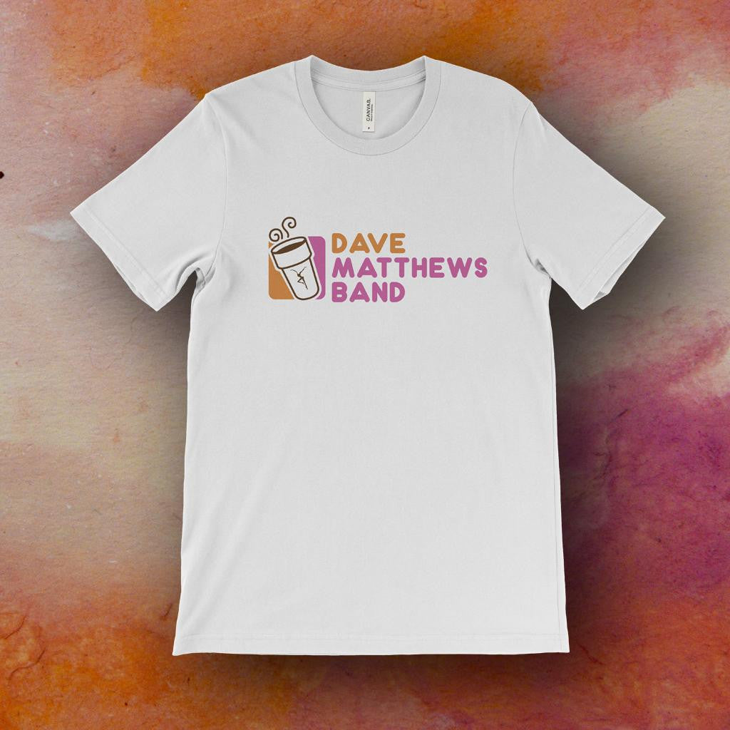 DMB Inspired Dunkin' Dave Screen Printed T-Shirt