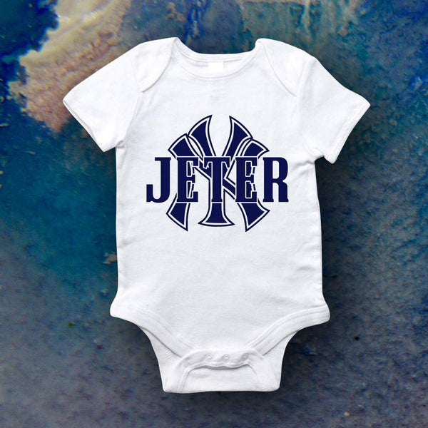 NY Yankees Derek Jeter Onesie