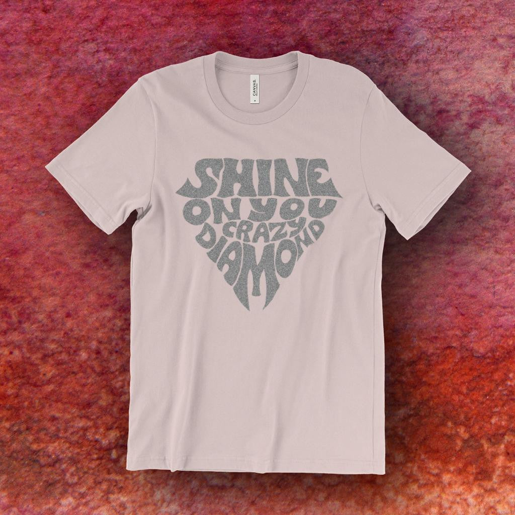 Pink Floyd Inspired Shine On You Crazy Diamond T-Shirt