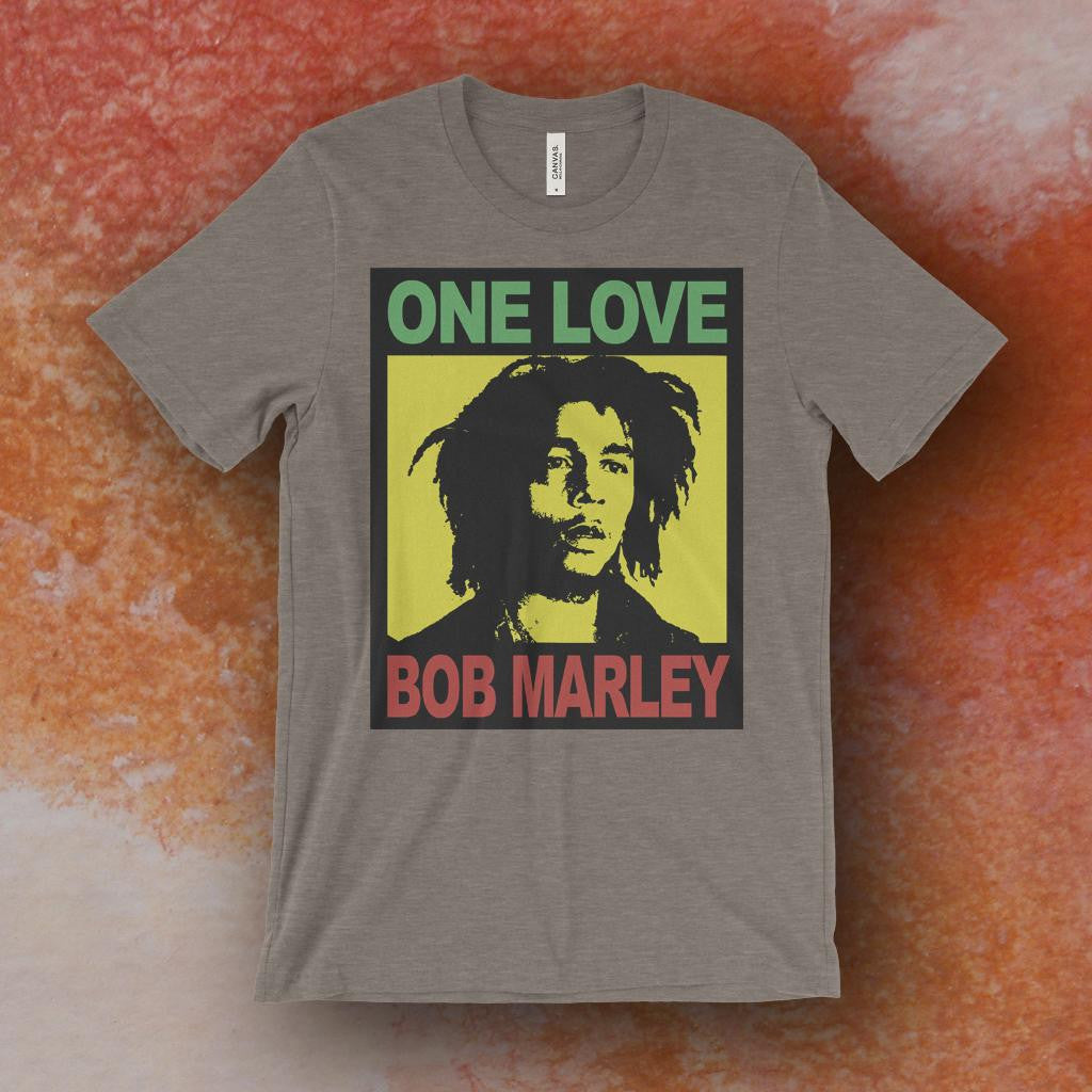 Bob Marley One Love T-Shirt – Draw The Line Apparel