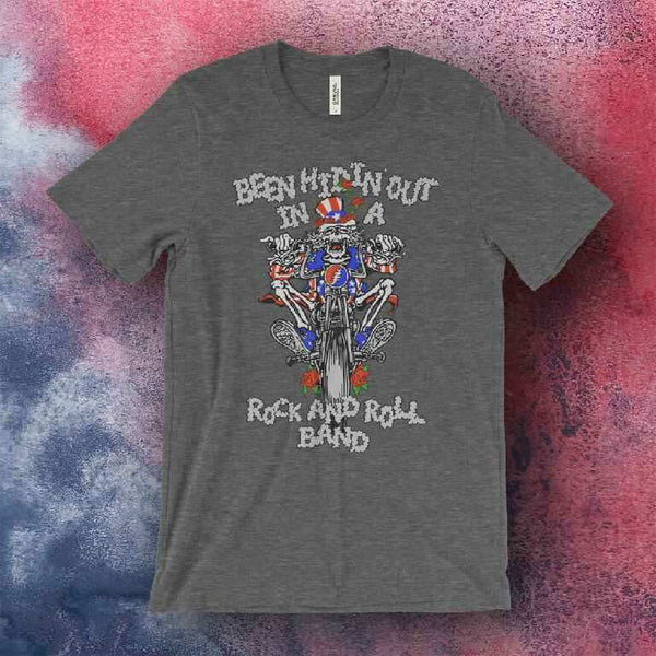 Grateful Dead Inspired Uncle Sam US Blues T-Shirt