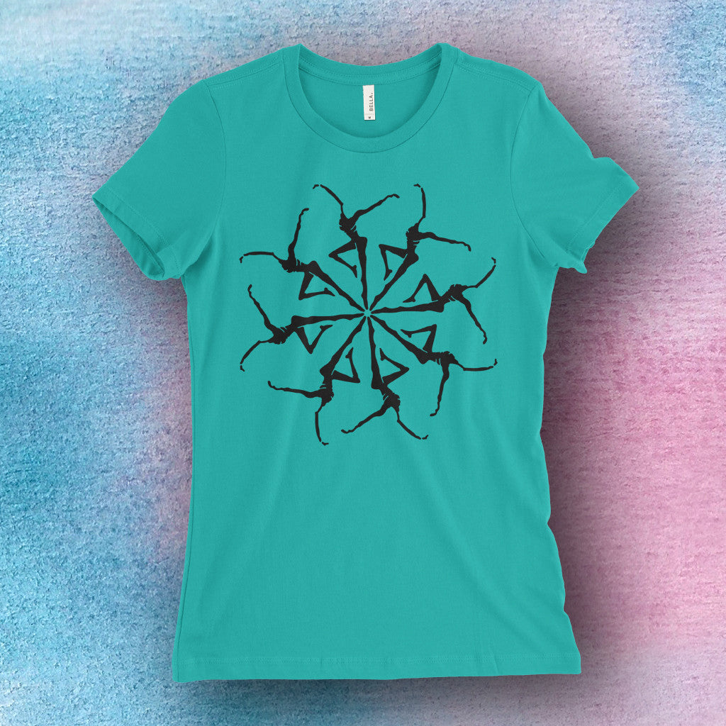 DMB Inspired Ferris Wheel Screen Printed Ladies T-Shirt
