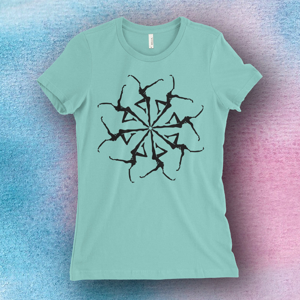 DMB Inspired Ferris Wheel Screen Printed Ladies T-Shirt