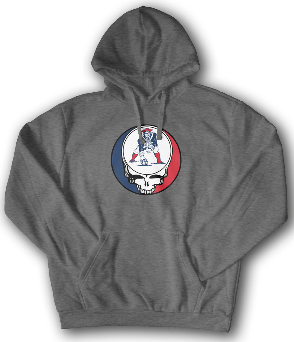 New England Patriots NFL Special Grateful Dead Personalized Hoodie T Shirt  - Growkoc