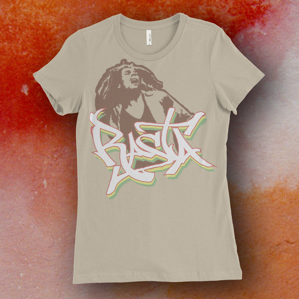 Bob Marley Inspired RASTA Screen Printed T-Shirt