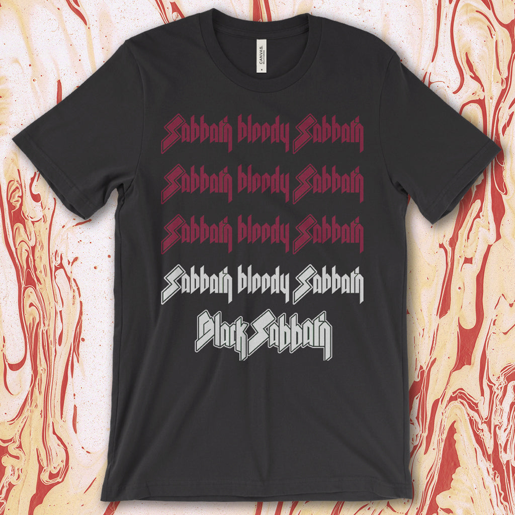 Black Sabbath Bloody Sabbath Inspired Tank or T-Shirt